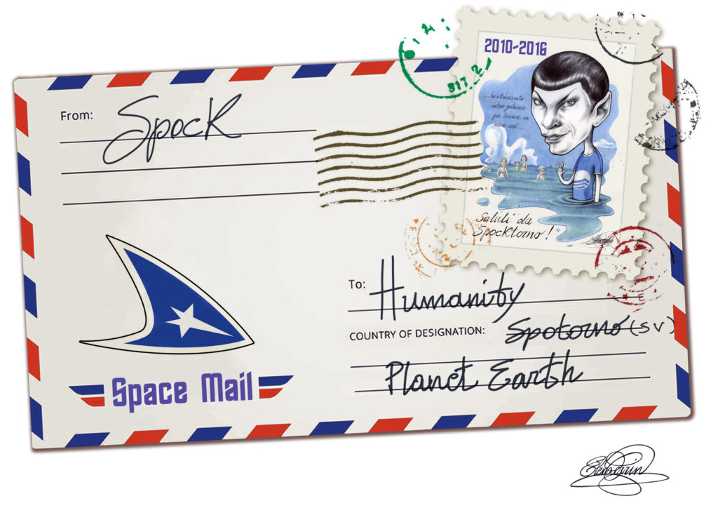 Greetings from Spock elena terrin